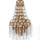 Paire d'appliques Chrystal, années 1950, France