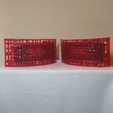 Pair of Italian sconces, 80s