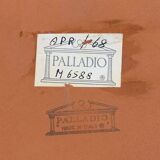 Vintage wall mirror by Palladio, Italy, 1960s