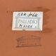 Vintage wall mirror by Palladio, Italy, 1960s