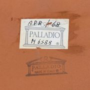 Vintage wall mirror by Palladio, Italy, 1960s