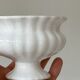 Lot trois cache-pots céramique blanche