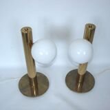 Modern lamps pair, Denmark 60s