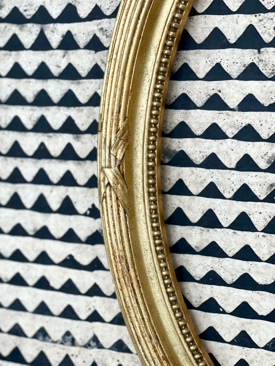 Old gilded wooden frame 59cmX45cm