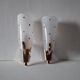 Pair of rockabilly wall lamps