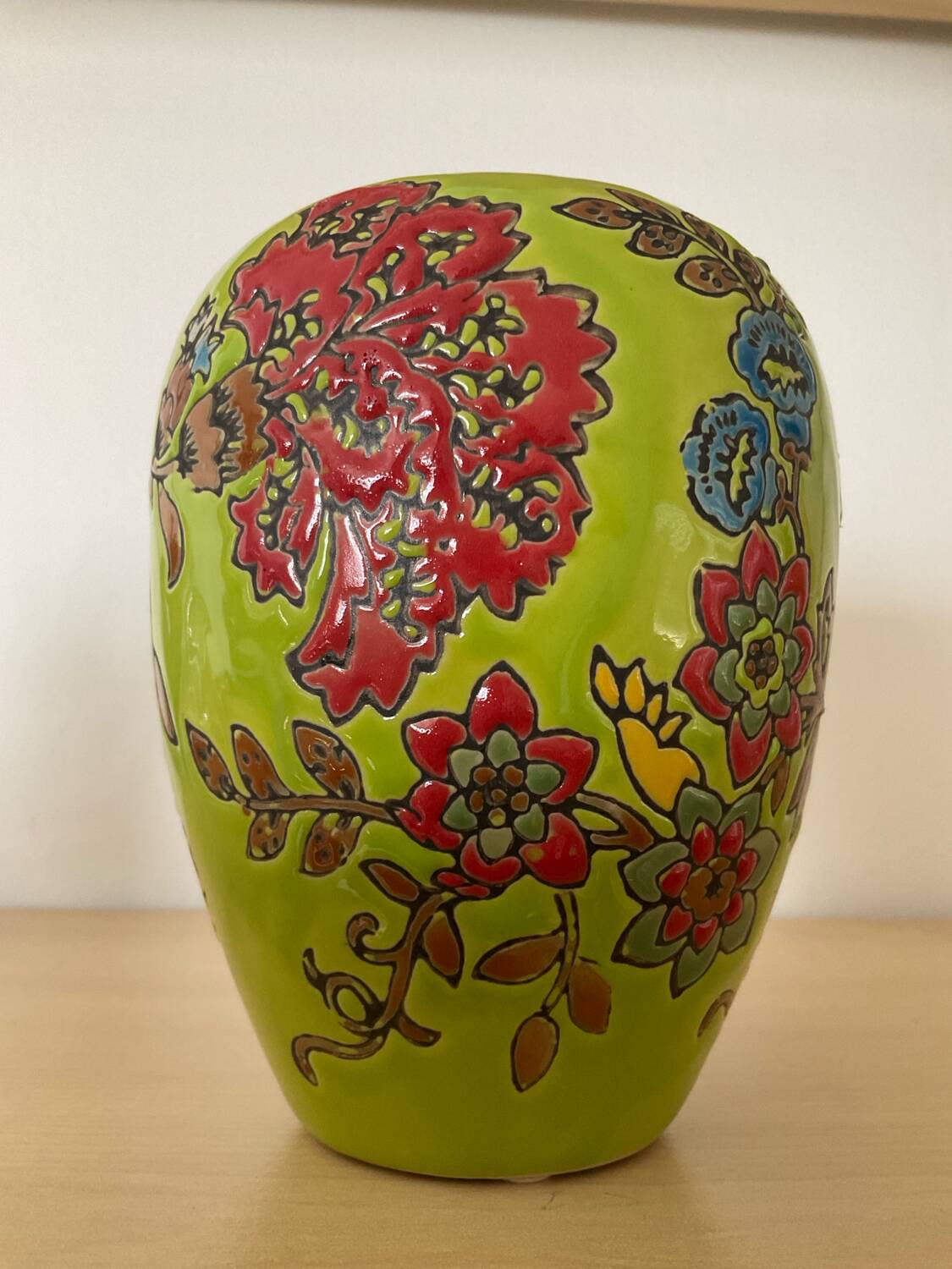Duo de vases vintage en céramique