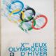 Original poster grenoble olympic games winter 1968 - jean brian
