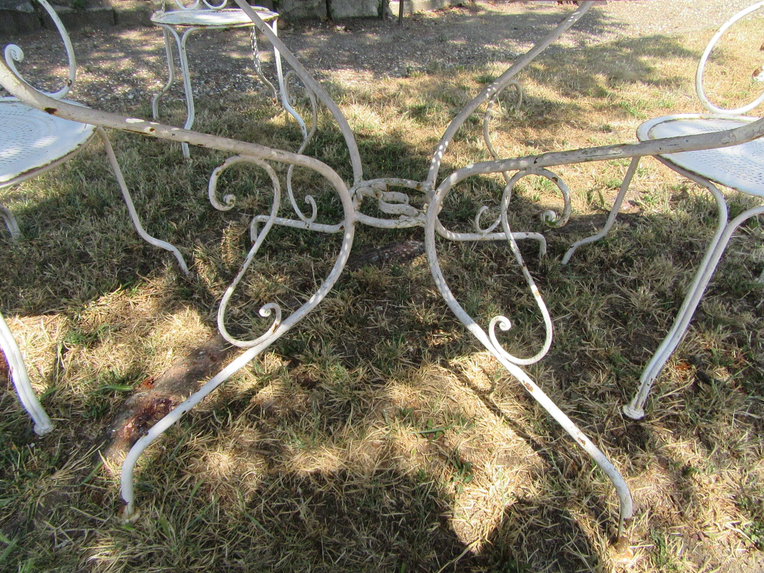 Ancient garden salon early 20th