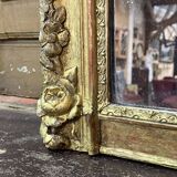 Miroir 19ème doré