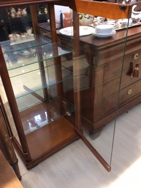 Cherry wood window 3 glazed faces