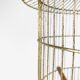 Golden bird cage with fine gold a.fay & co 1950