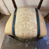 PAIR OF NAPOLEON III CHAIRS EARLY 20TH CENTURY BEECH STRUCTURE BAR BACKREST
