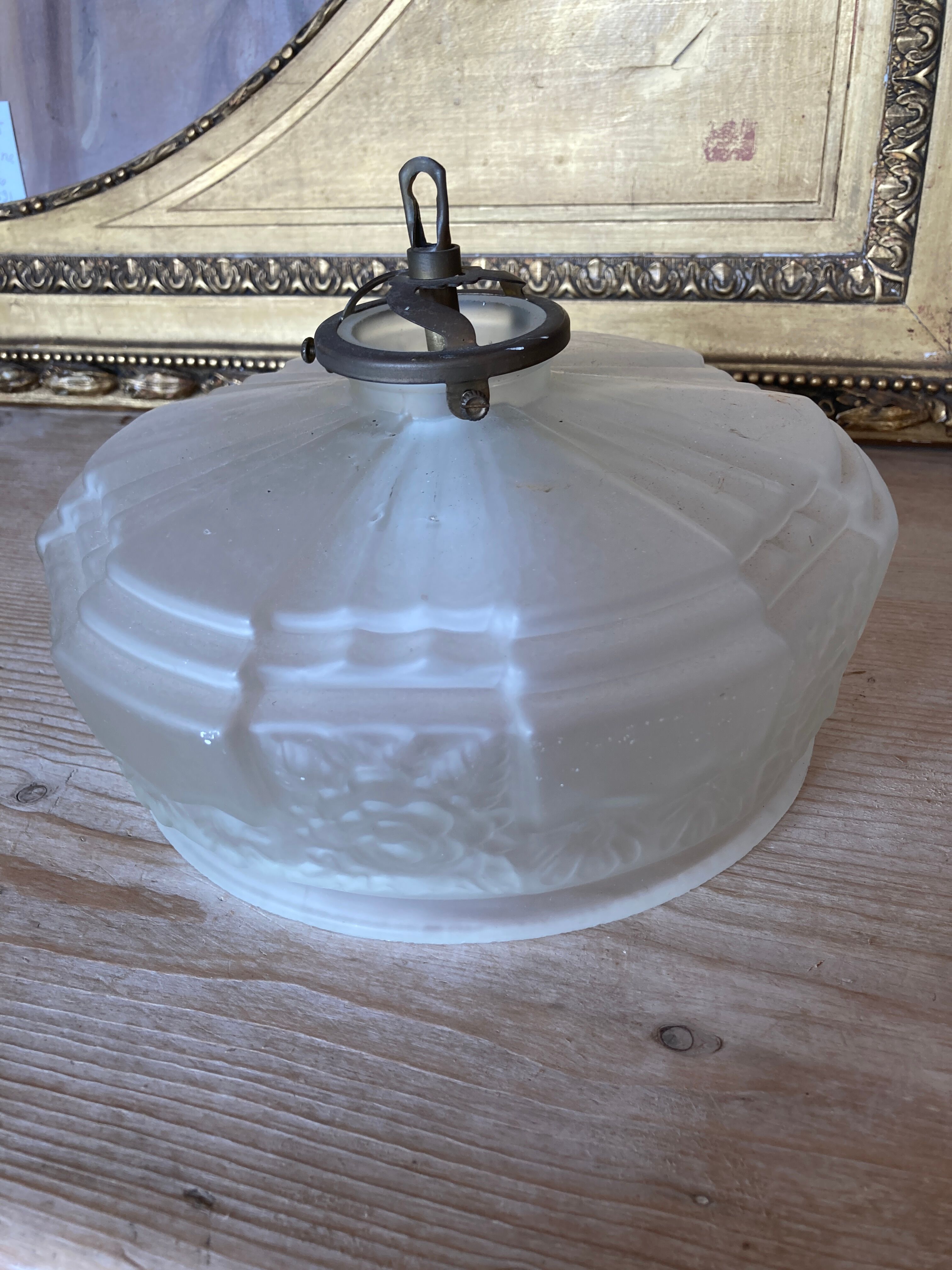 Suspension lustre abat jour