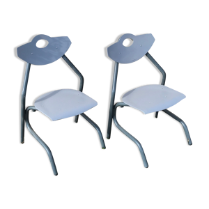 Paire de chaises enfant