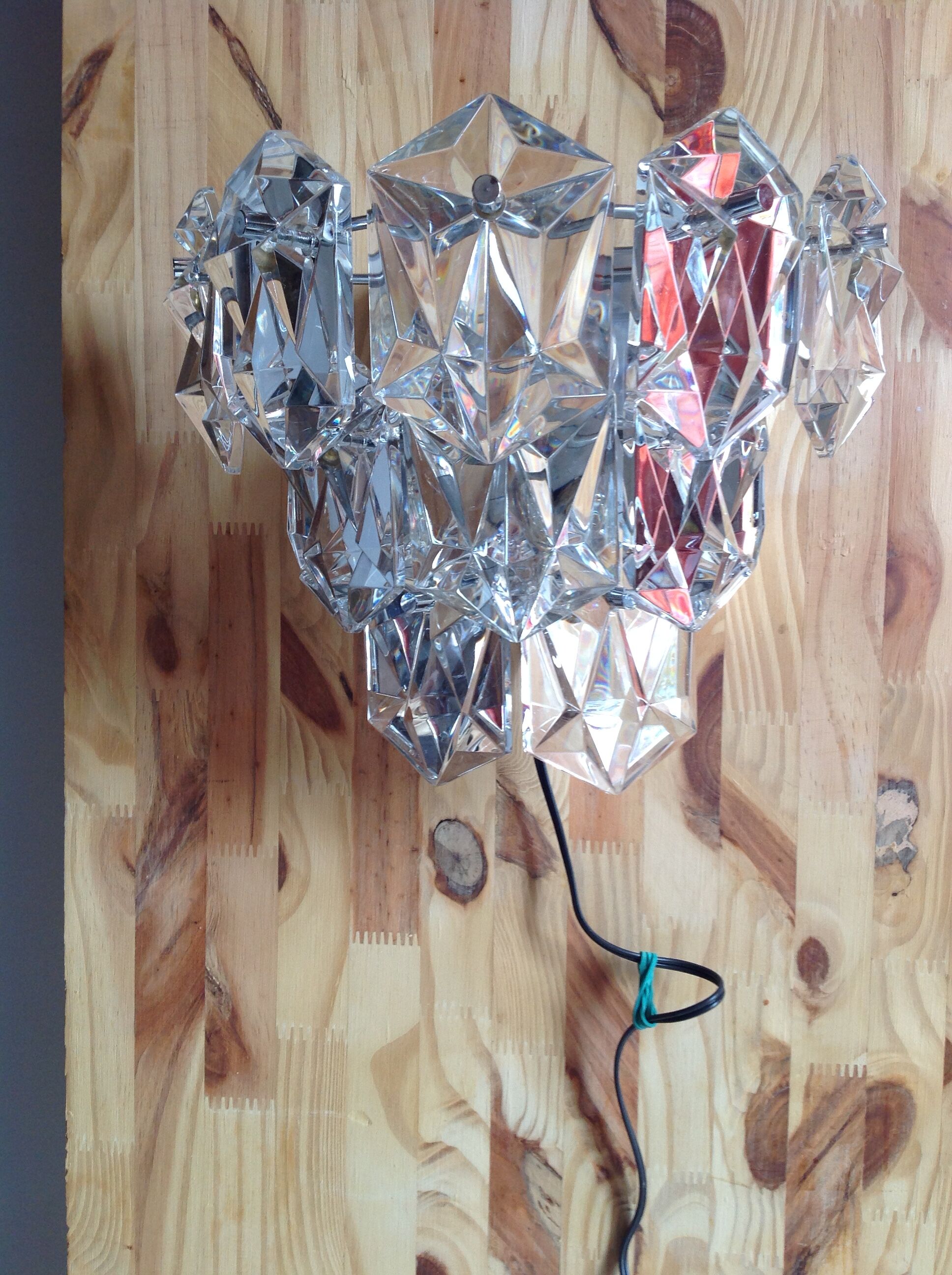 Vintage wall lamp Kinkeldey, 70s