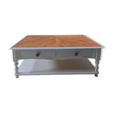 Chic country coffee table