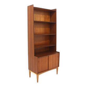 Scandinavian teak bookcase, Bräntorps, Sweden, 1960