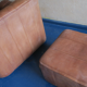De Sede model DS44 patinated buffalo leather lounge chair and ottoman, 1970s