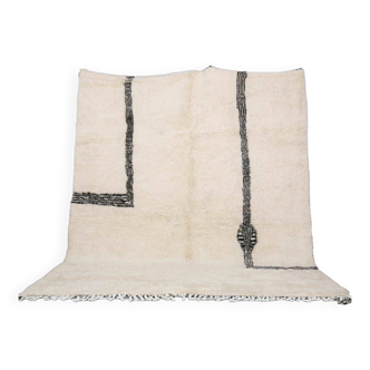 Handmade wool Berber rug 300X200 cm