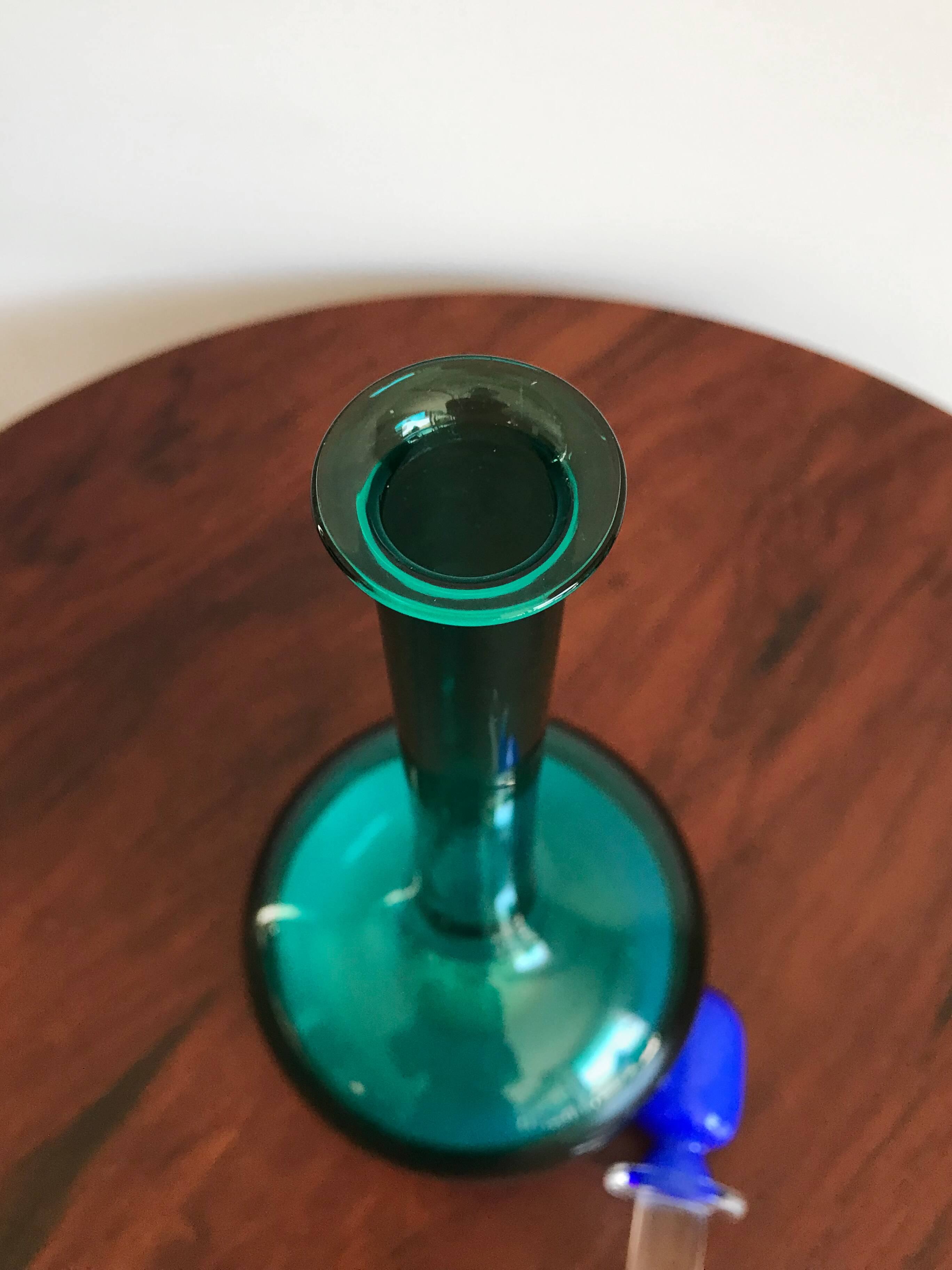 Gio Ponti for Venini Murano glass bottle "Morandiane" serie, 1960s