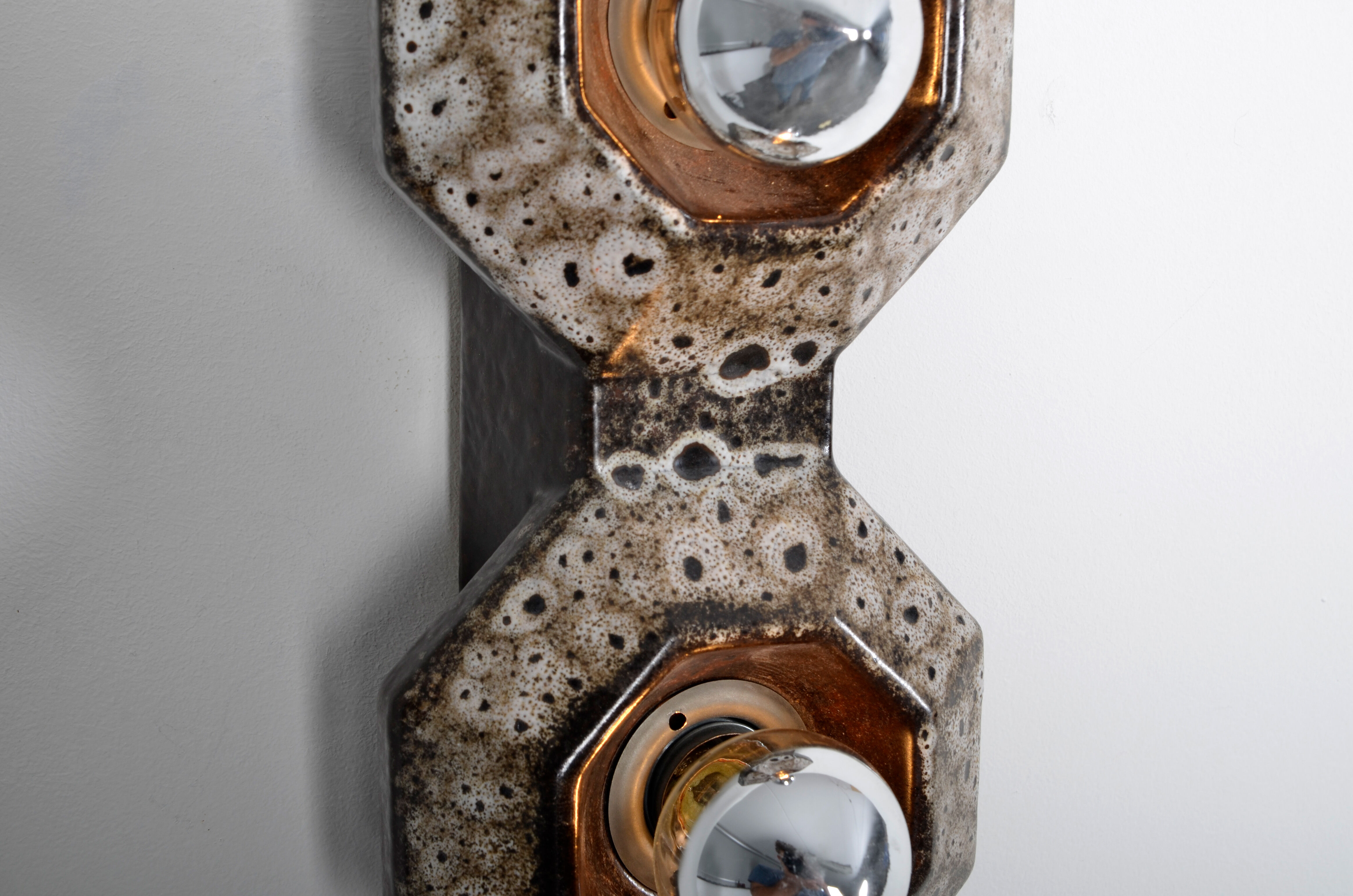 Applique space age Keramik Fat Lava par Pan 70's
