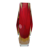 Facet vase Sommerso