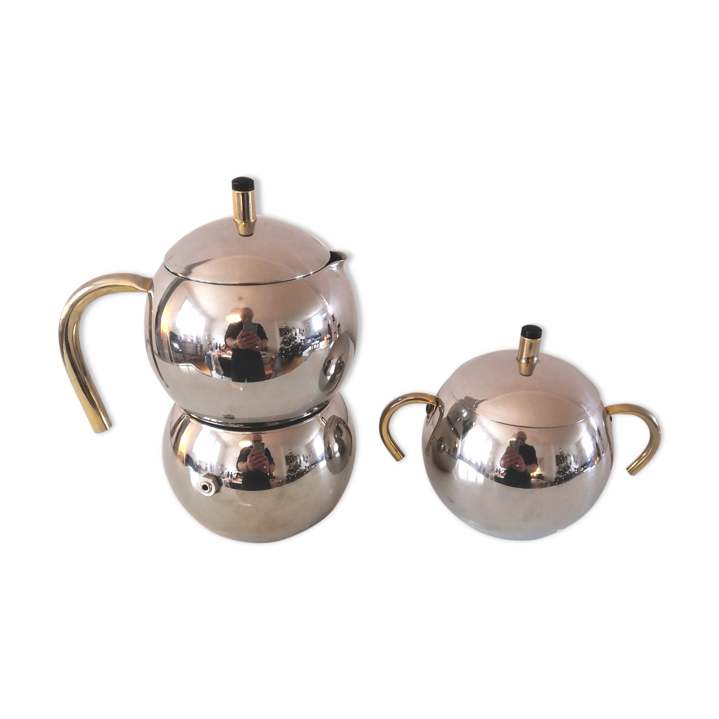 Coffee maker and sugar maker Alfa design Tracanzan Italy