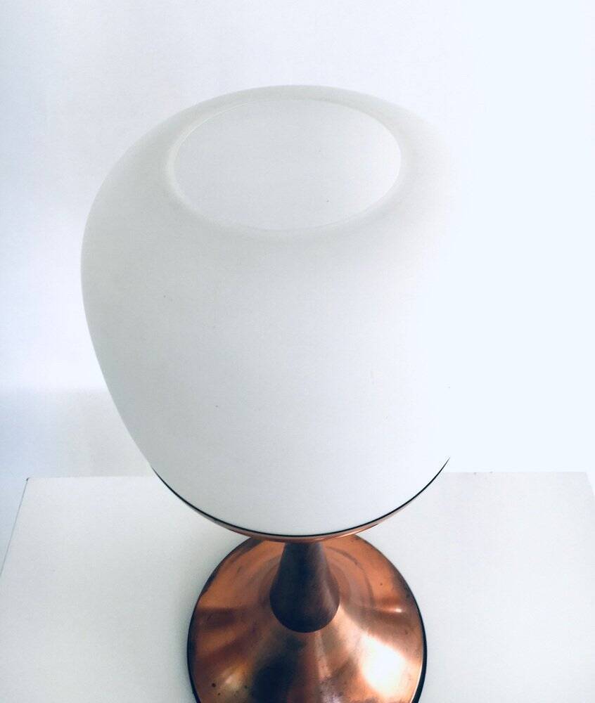 Mid-Century Modern Scandinavian Atomic Low Floor Lamp, Denmark, 1950s