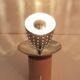 Lampe de créateur bois inox