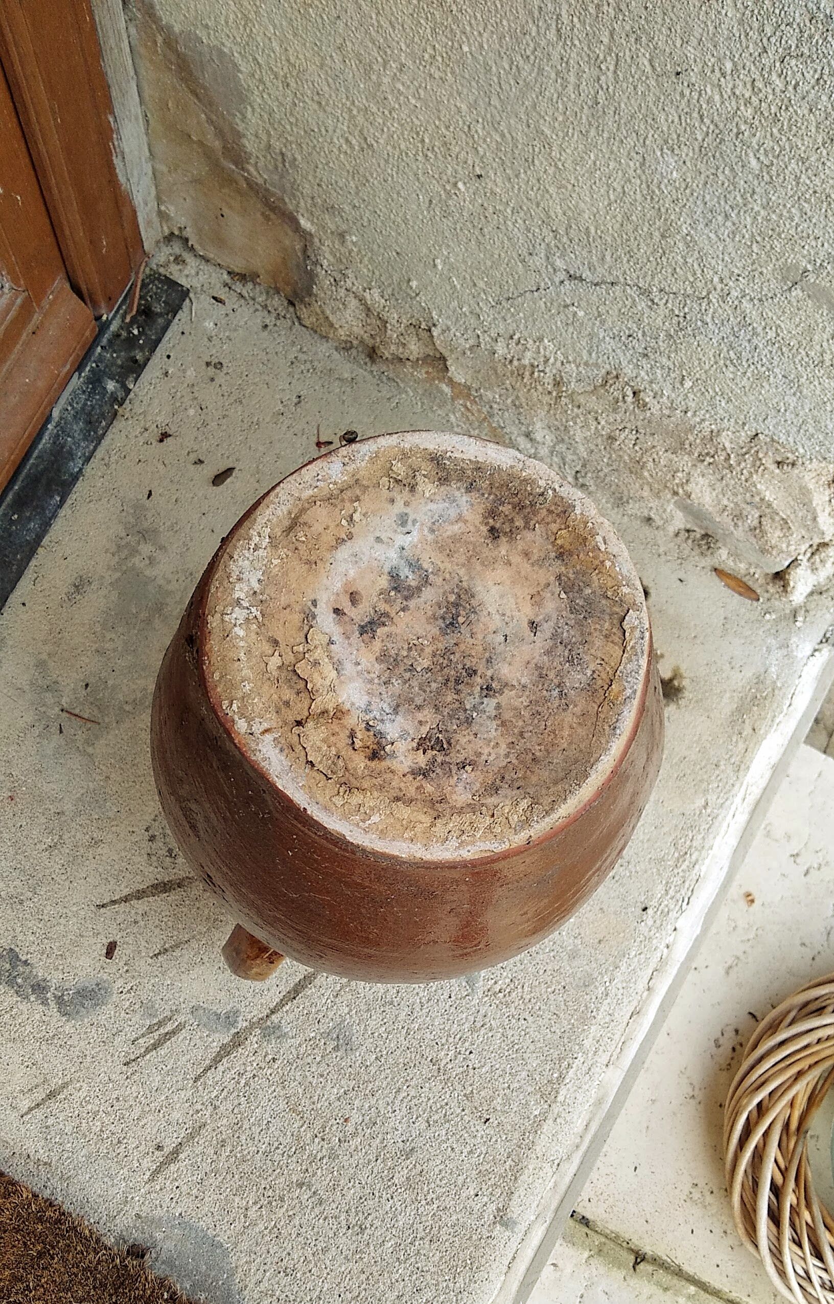 Glazed terracotta jug