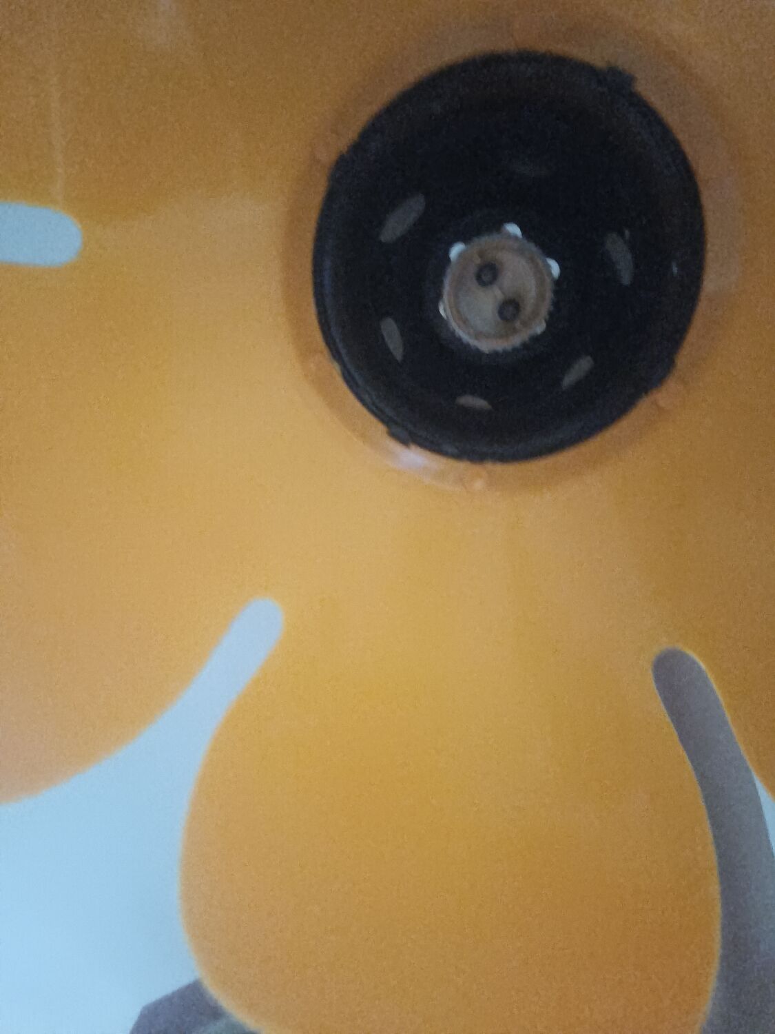 Vintage yellow flower chandelier