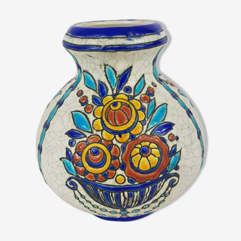 Vase en céramique de Boch La Louvière