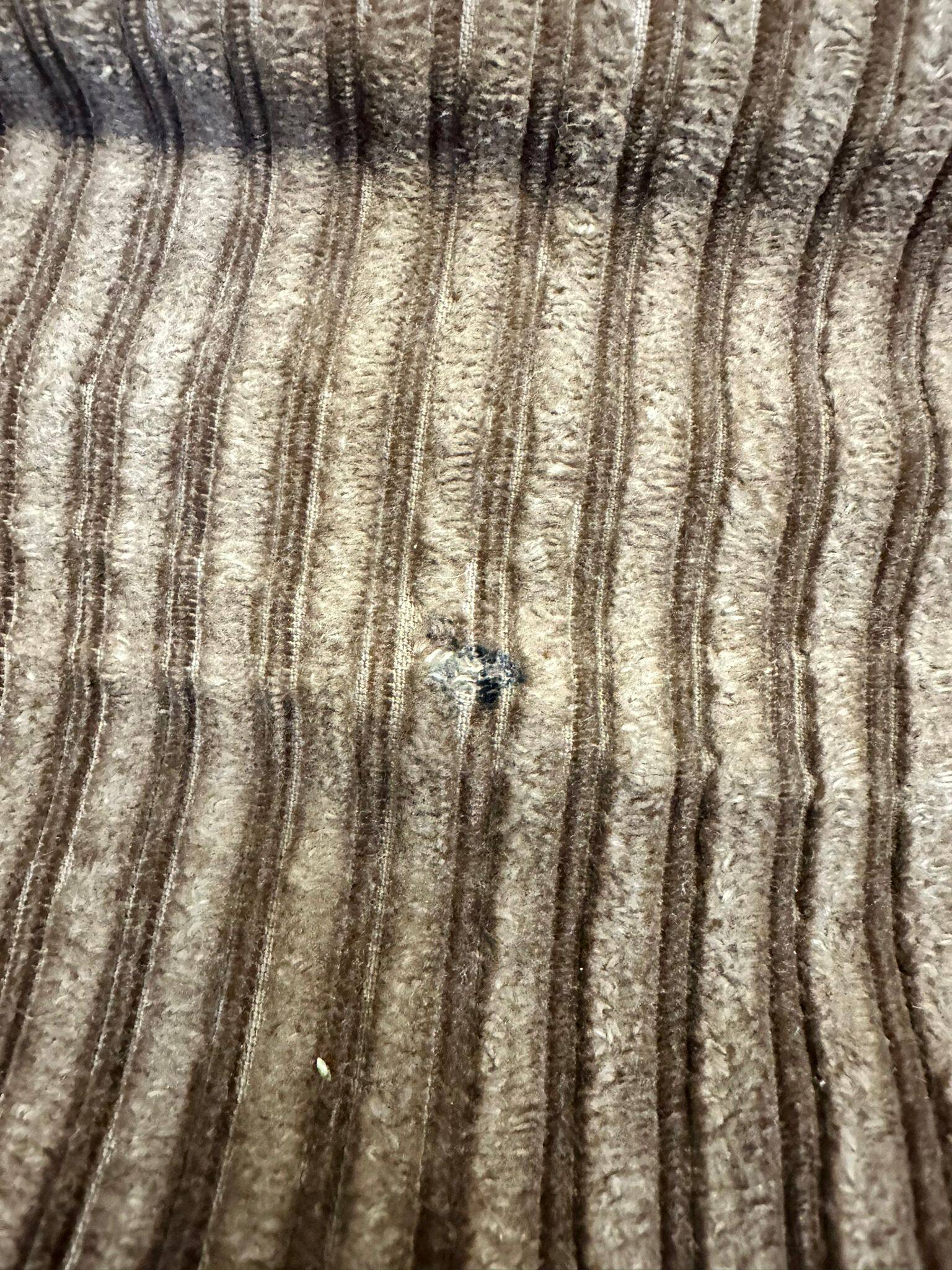 Vintage brown corduroy armchair from the 70s