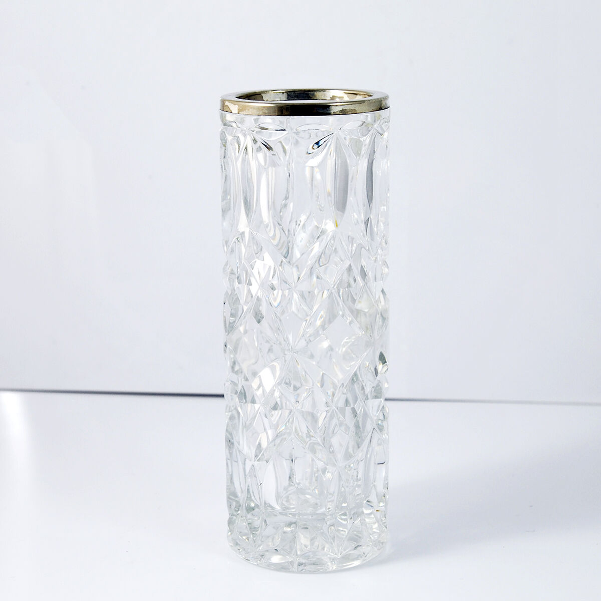 Antique English Glass Vase by King and Sons Chester Selency