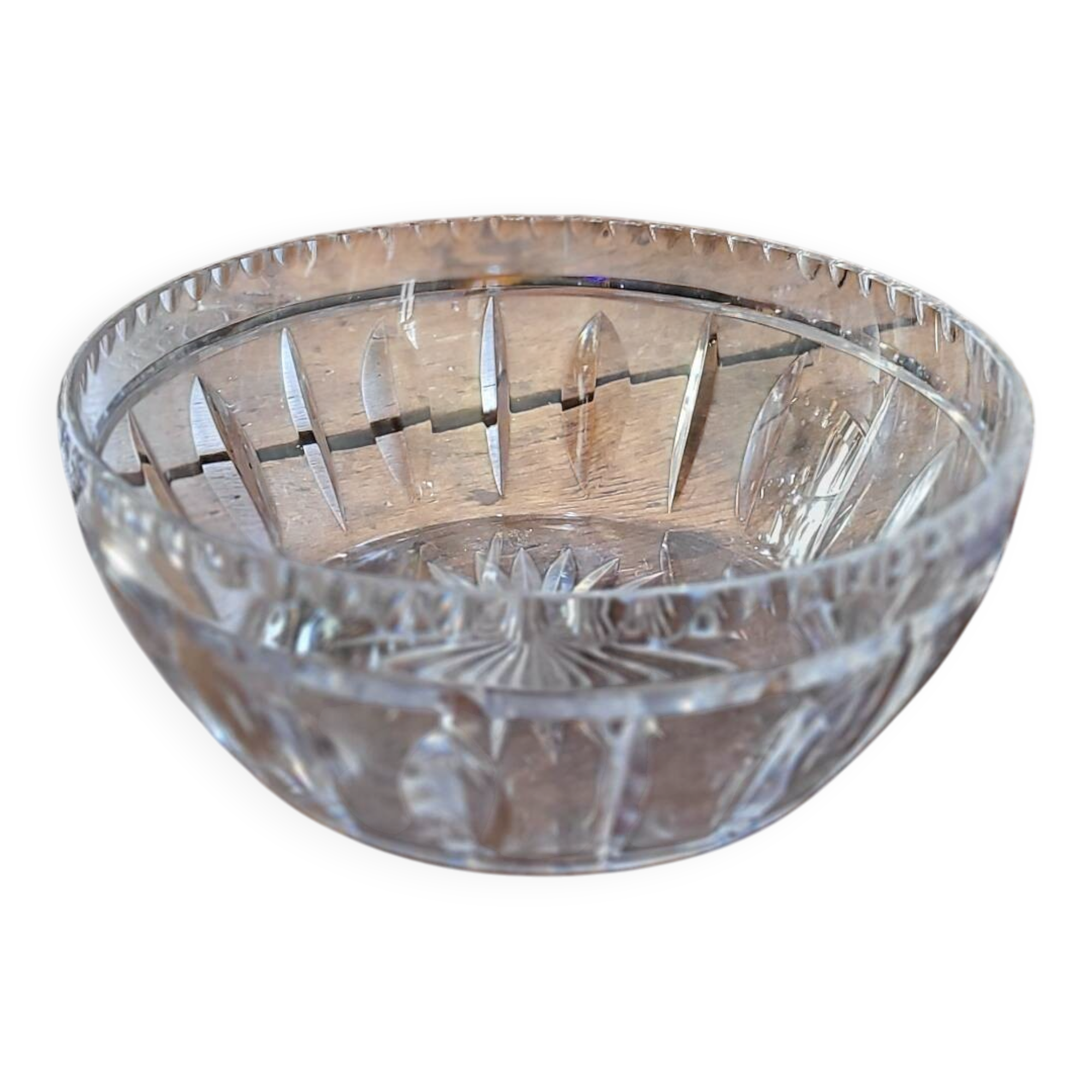 Cut crystal bowl – 1970s
