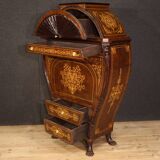 Great Austrian Biedermeier style inlaid secretaire