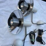Pair of Louis Poulsen wall lights, Louise model, 60s, Denmark