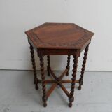Antique oak sidetable