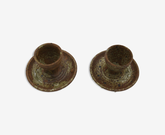 Lot de deux coquetiers