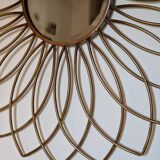 Mirror flower metal