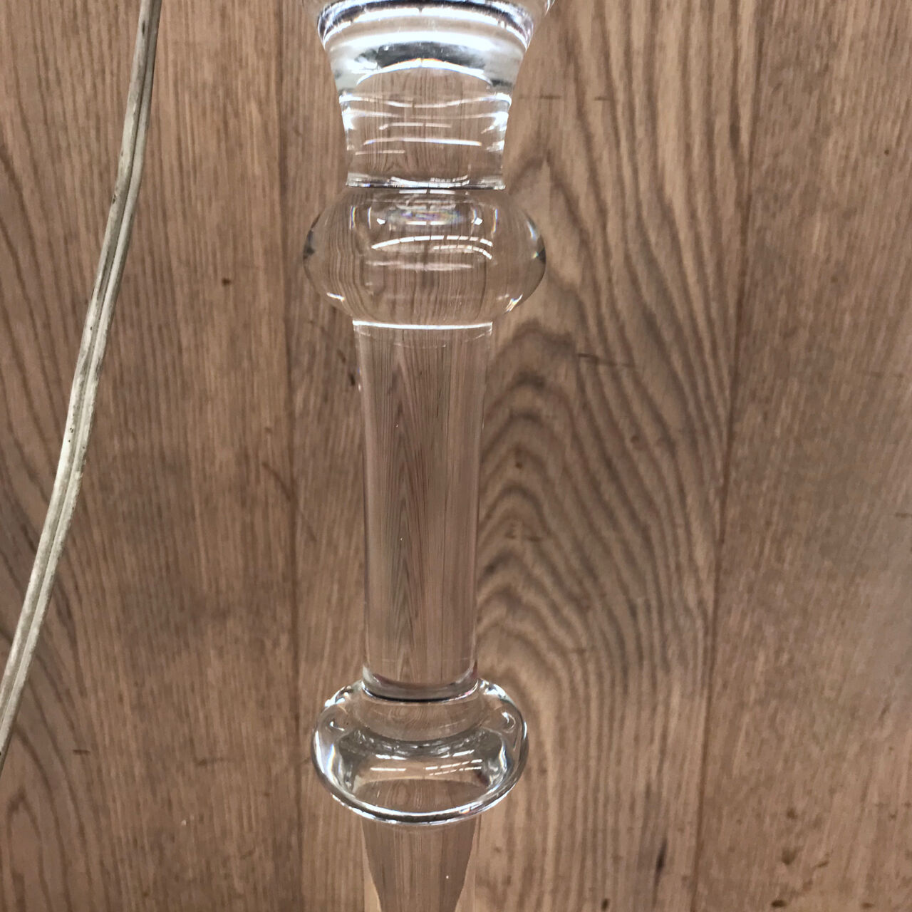 Val Saint Lambert table Tiffany Lamp by Ingo Maurer