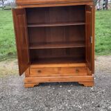 Cherry wood cabinet, 2 doors, 2 drawers