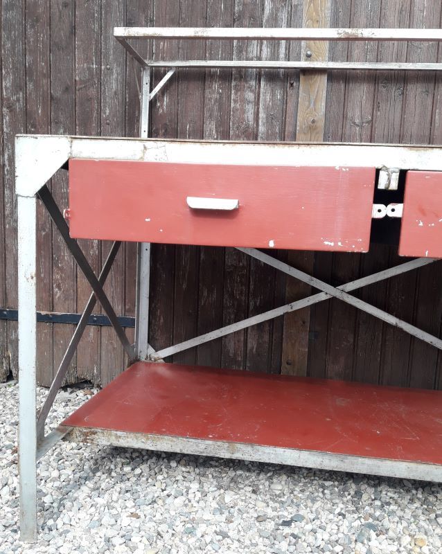 Old factory metal establishment, Majorette factory, industrial