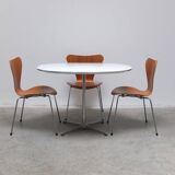 'Super-Circular' table by Piet Hein & Bruno Mathsson for Fritz Hansen, 1968