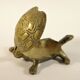 Cendrier " tortue " en laiton