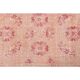 Vintage Turkish Oushak Handmade Wool Cotton Pink Area Rug 115x211