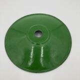 Galette suspension en émail vert