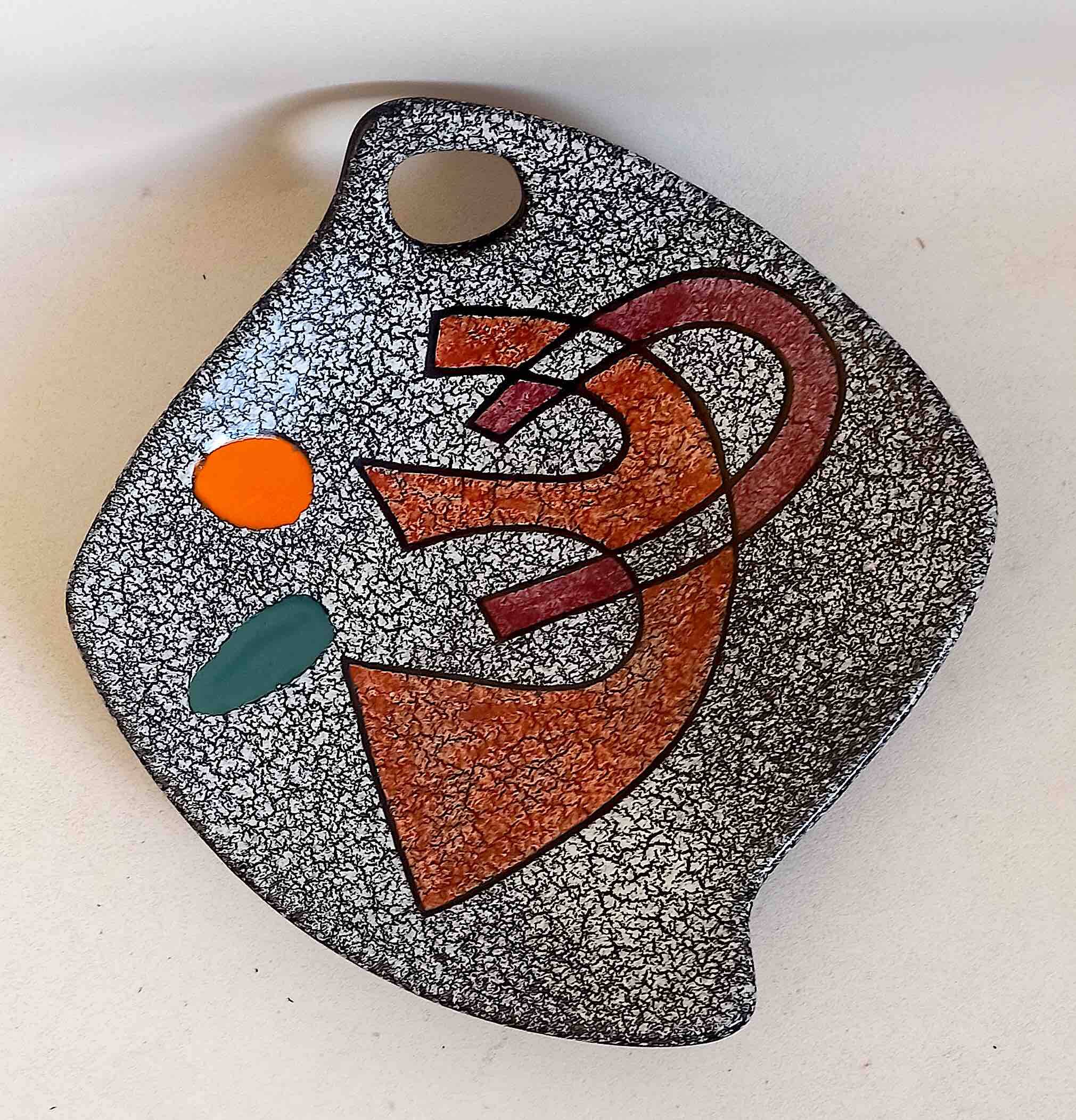 Vide poche Vallauris Années 70 Largeur 29,5 cm