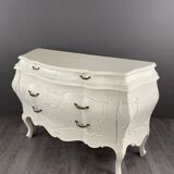 Commode et 2 chevets de style Louis XV, XXe siècle
