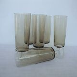 Set of 6 vintage champagne flutes